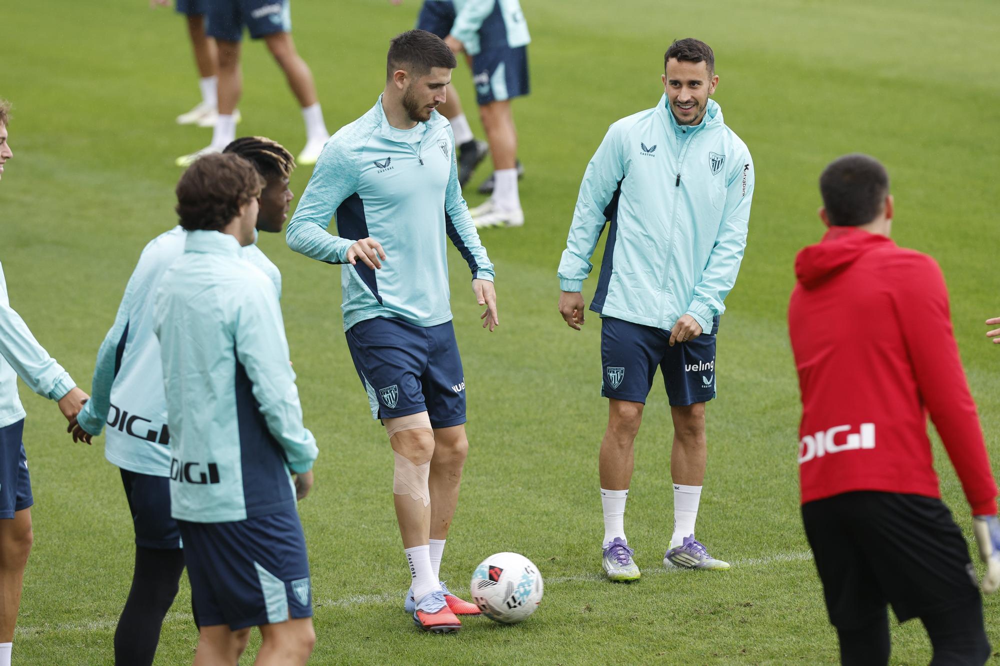 El Athletic prepara el partido ante el Rayo Vallecano