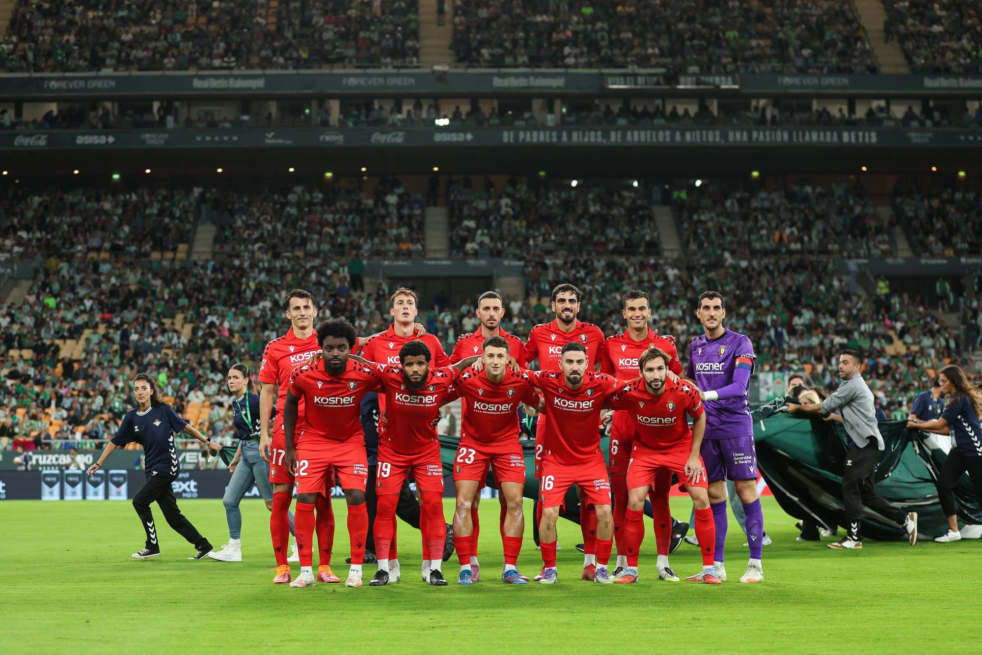 Fotos del partido entre Betis y Osasuna