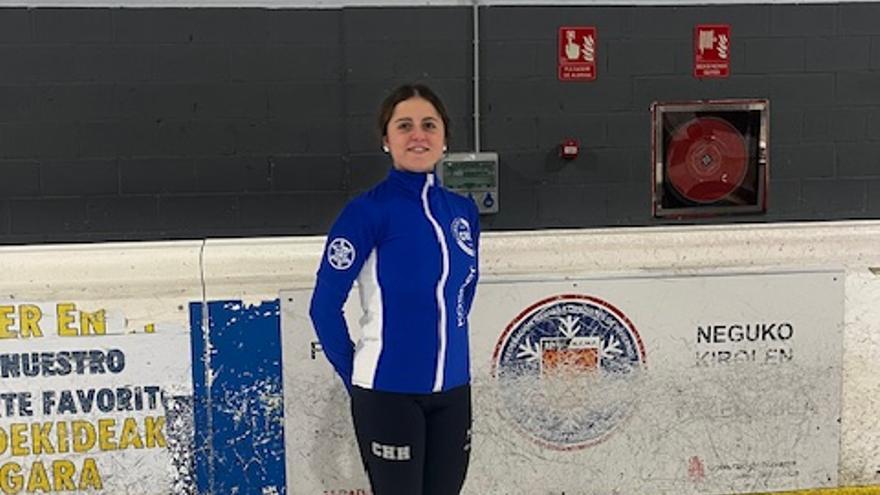 June Núñez representará a Navarra en el Campeonato de España Absoluto de Patinaje Artístico