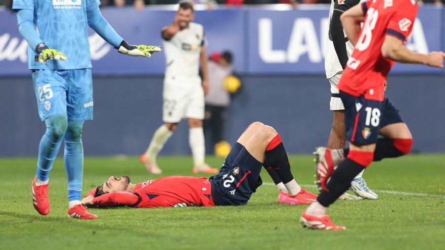 Osasuna: pesadilla desde noviembre