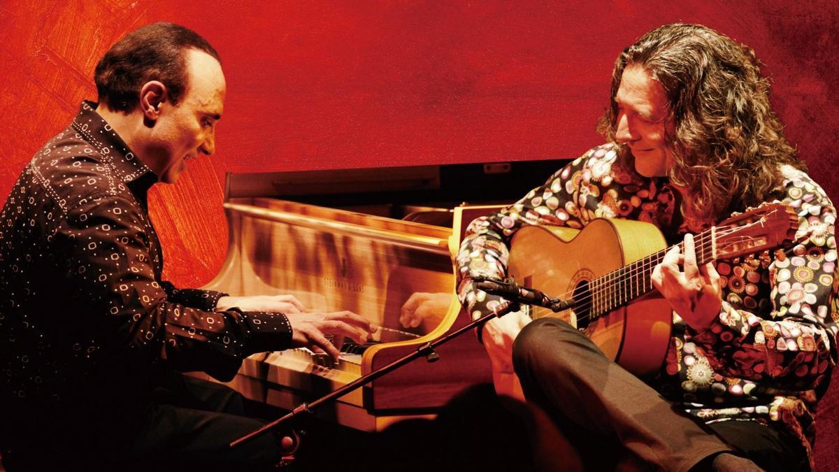 Michel Camino y Tomatito en acción.