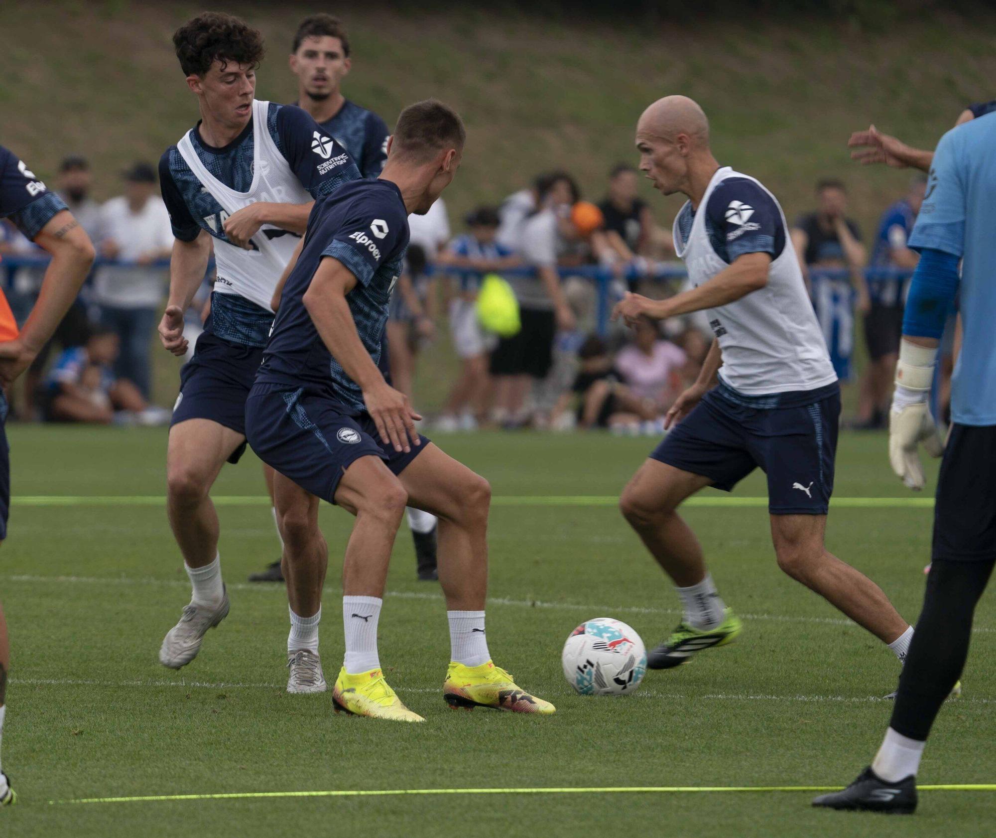 En imágenes: Una afición entregada al Alavés