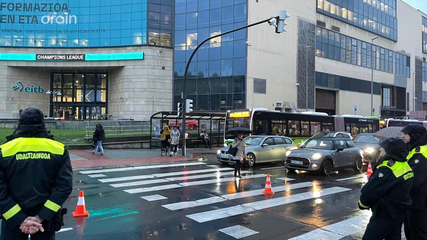 Retenciones en el acceso a Bilbao por la A-8