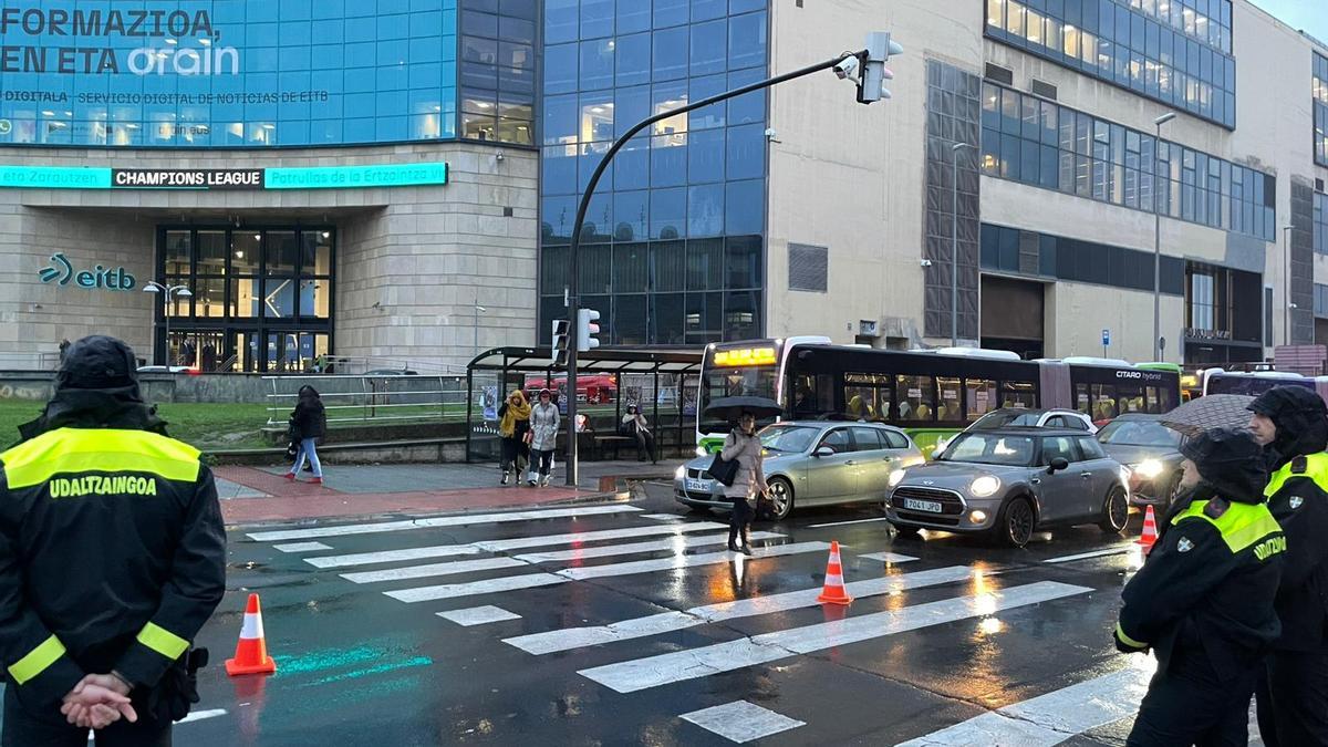 Acceso a Bilbao por la A-8