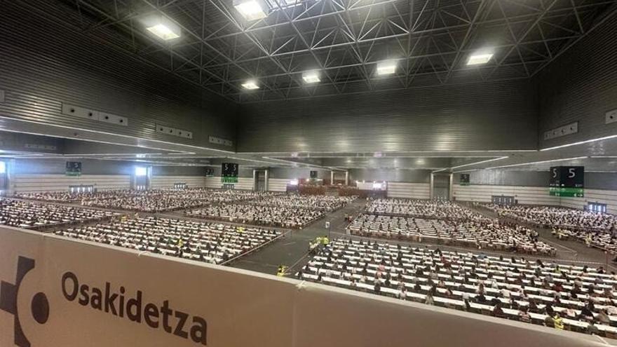 La tasa media de aprobados de la OPE de Osakidetza ronda el 90 %