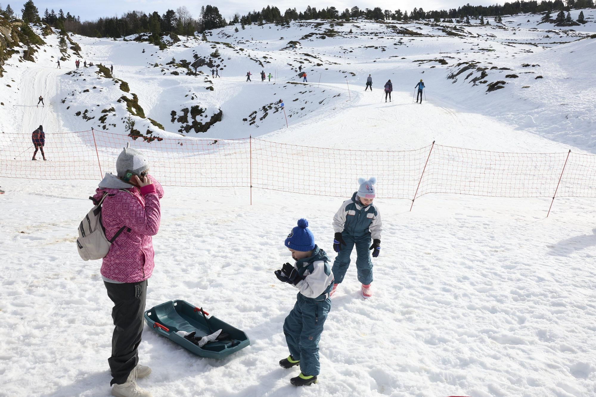 Día de nieve en Belagua