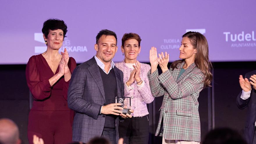 El cine se rinde al &quot;gran talento&quot; de Amenábar en Tudela con presencia de la reina Letizia