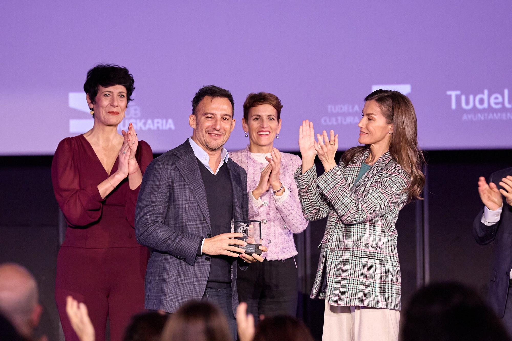 Fotos del homenaje a Alejandro Amenábar en Tudela en el ciclo de cine &#039;Nuestros Clásicos&#039;
