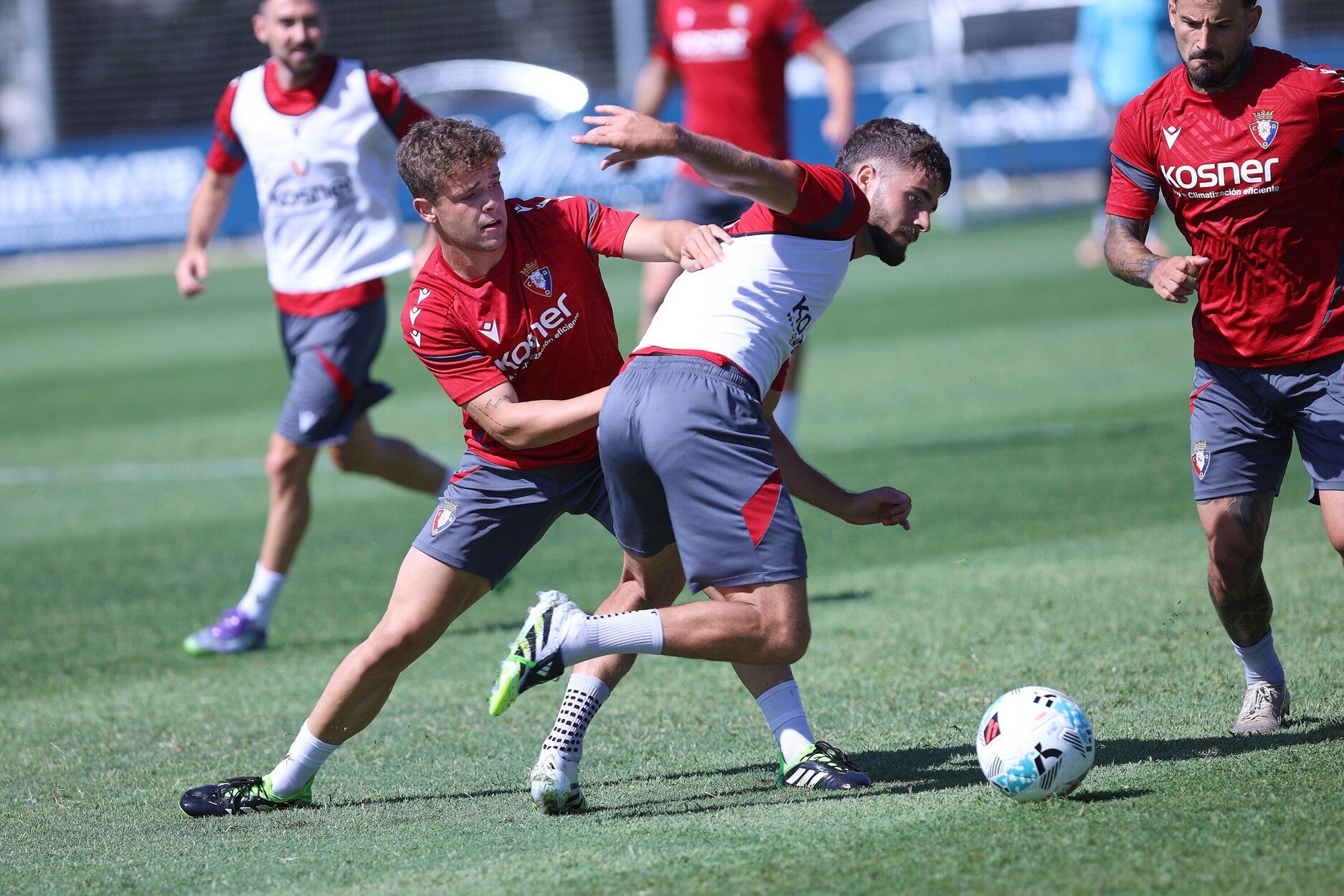 Fotos del entrenamiento de Osasuna (22/07/2025)