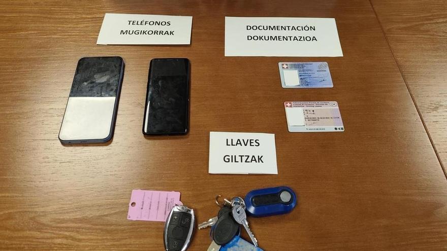 Detienen en Irun a un hombre buscado en Bizkaia