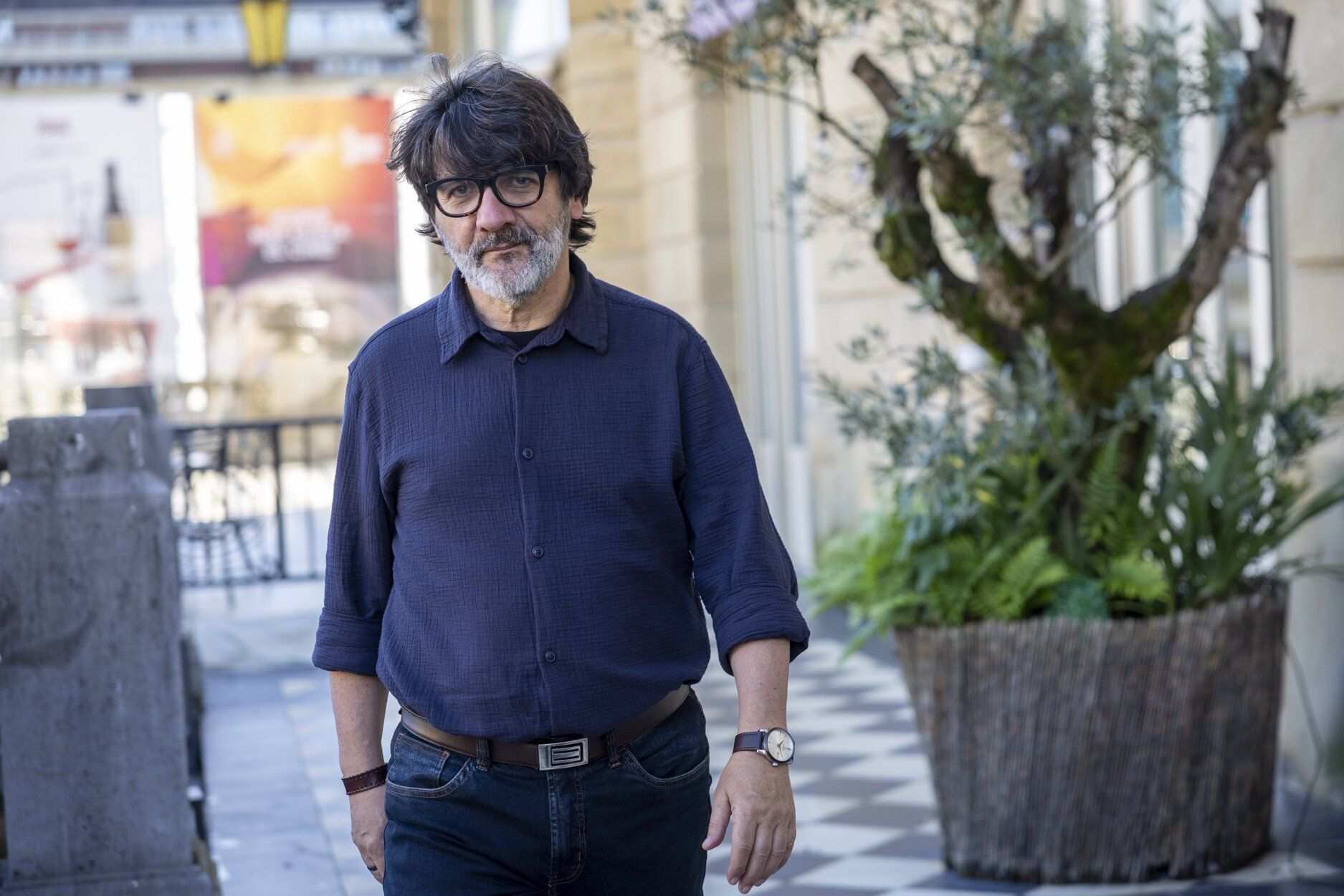 Los protagonistas de la gran pantalla posan en el Zinemaldia