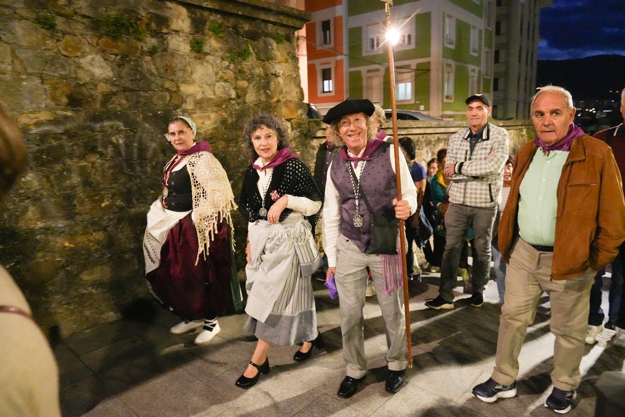 En imágenes: subida en romería a la Amatxu de Begoña