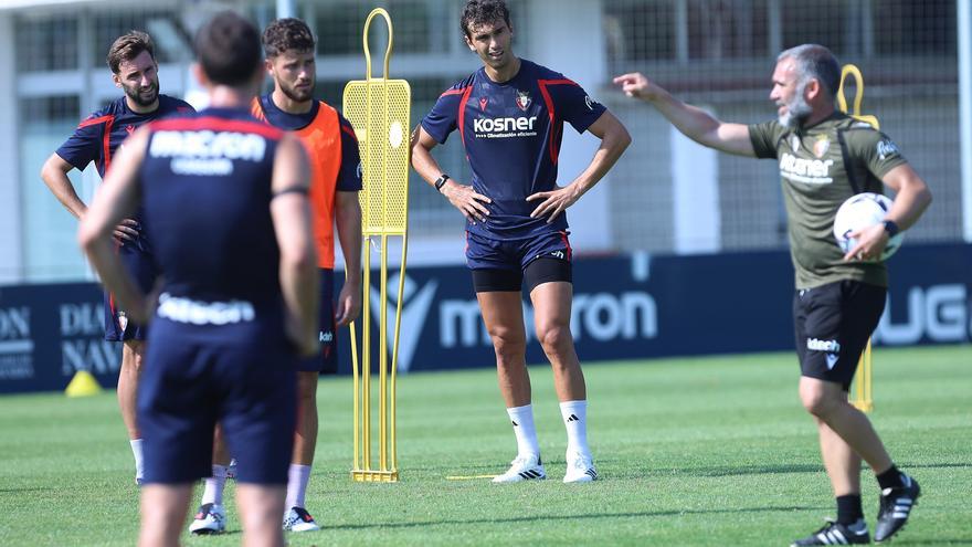 Fotos del entrenamiento de Osasuna del 16 de julio