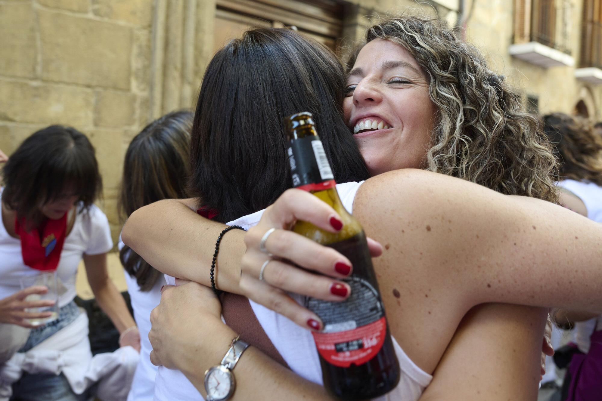 Fotos del cohete de fiestas de Lumbier 2025