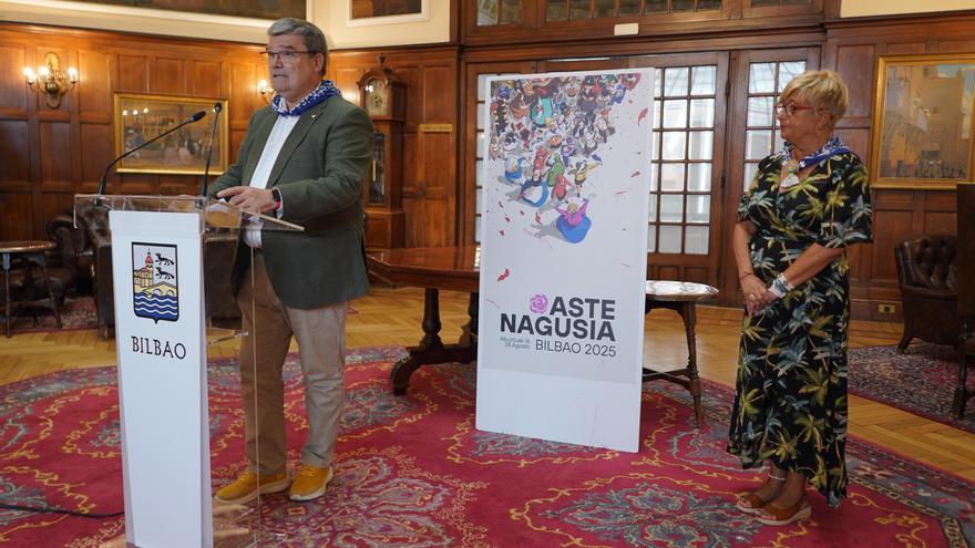 La policía detiene a 160 “sinvergüenzas, ladrones y agresores” en Aste Nagusia