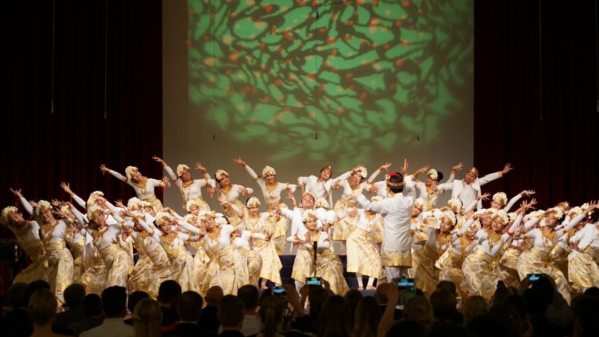 La agrupación The Resonanz Childrens Choir, de Indonesia.