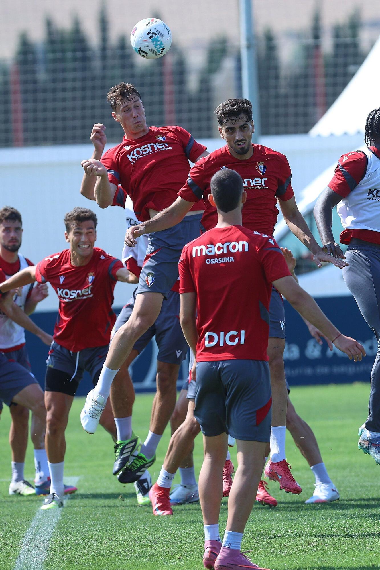 Entrenamiento de Osasuna (05/08/2025)
