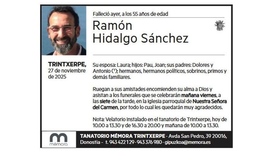 RAMON HIDALGO SANCHEZ