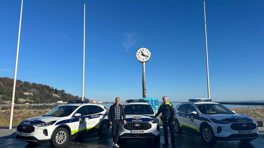 Hondarribiko Udalak hiru ibilgailu hibrido berri jarri ditu martxan