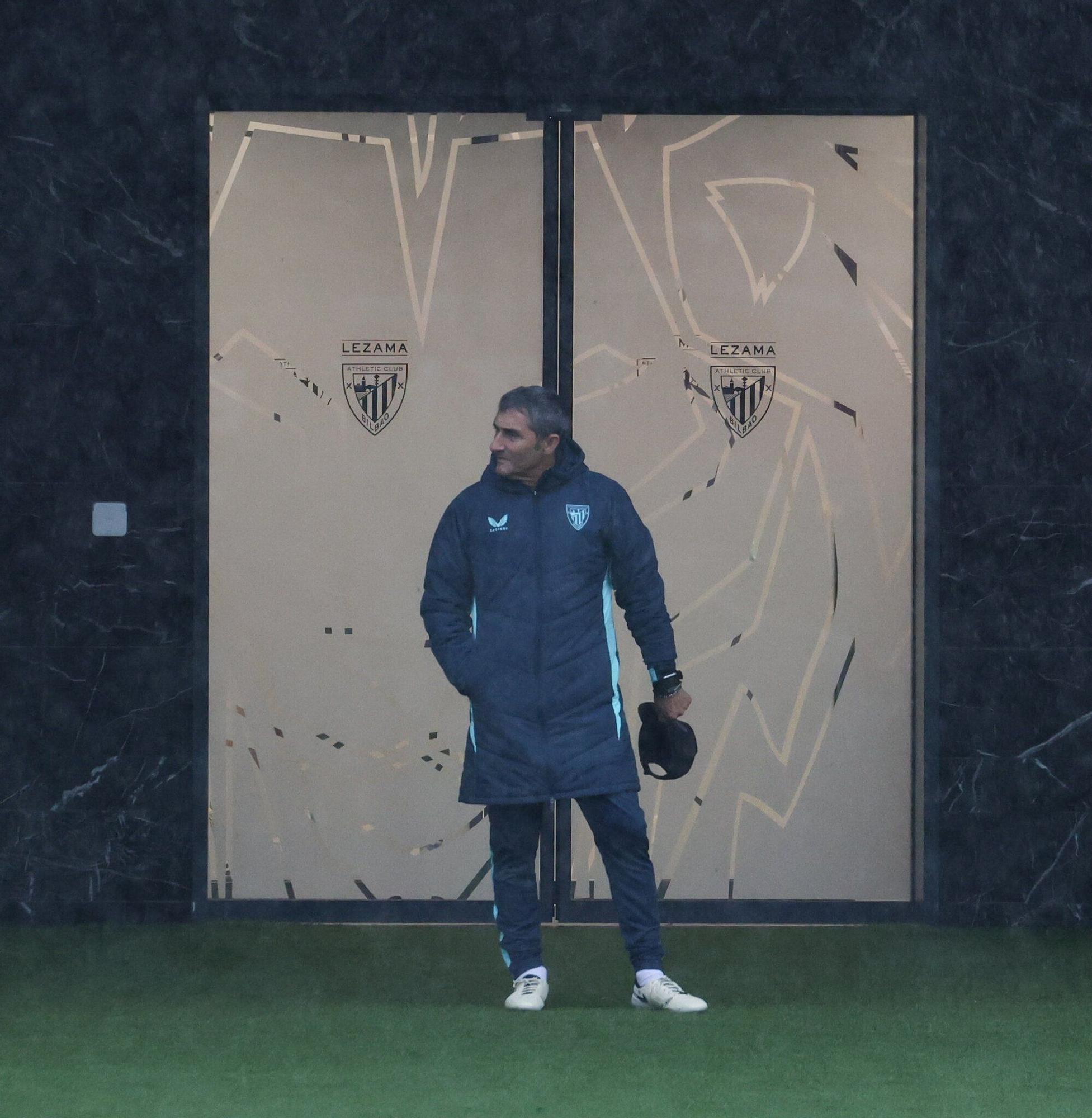 Entrenamiento del Athletic en Lezama