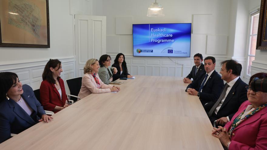 Euskadi dispondrá de un préstamo de 500 millones del BEI para modernizar Osakidetza