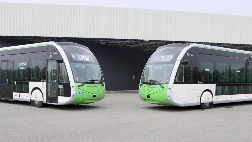Vitoria dispondrá este año de 28 autobuses eléctricos de una flota de 95 vehículos