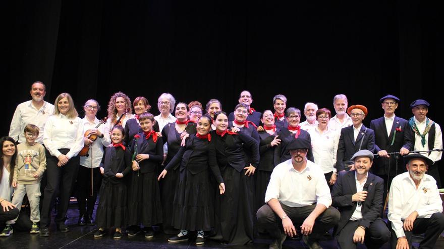 Actuación de los Txistularis de Tudela en Castejón