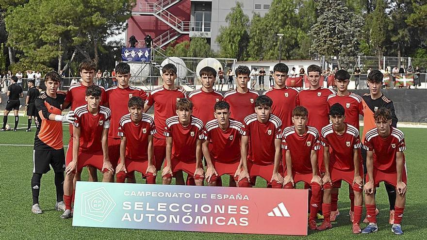 Campeonato de España de fútbol: Doble derrota navarra ante Euskadi