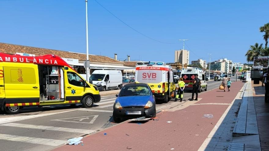 Un detenido tras atropellar a varios peatones, entre ellos dos menores, en Alicante