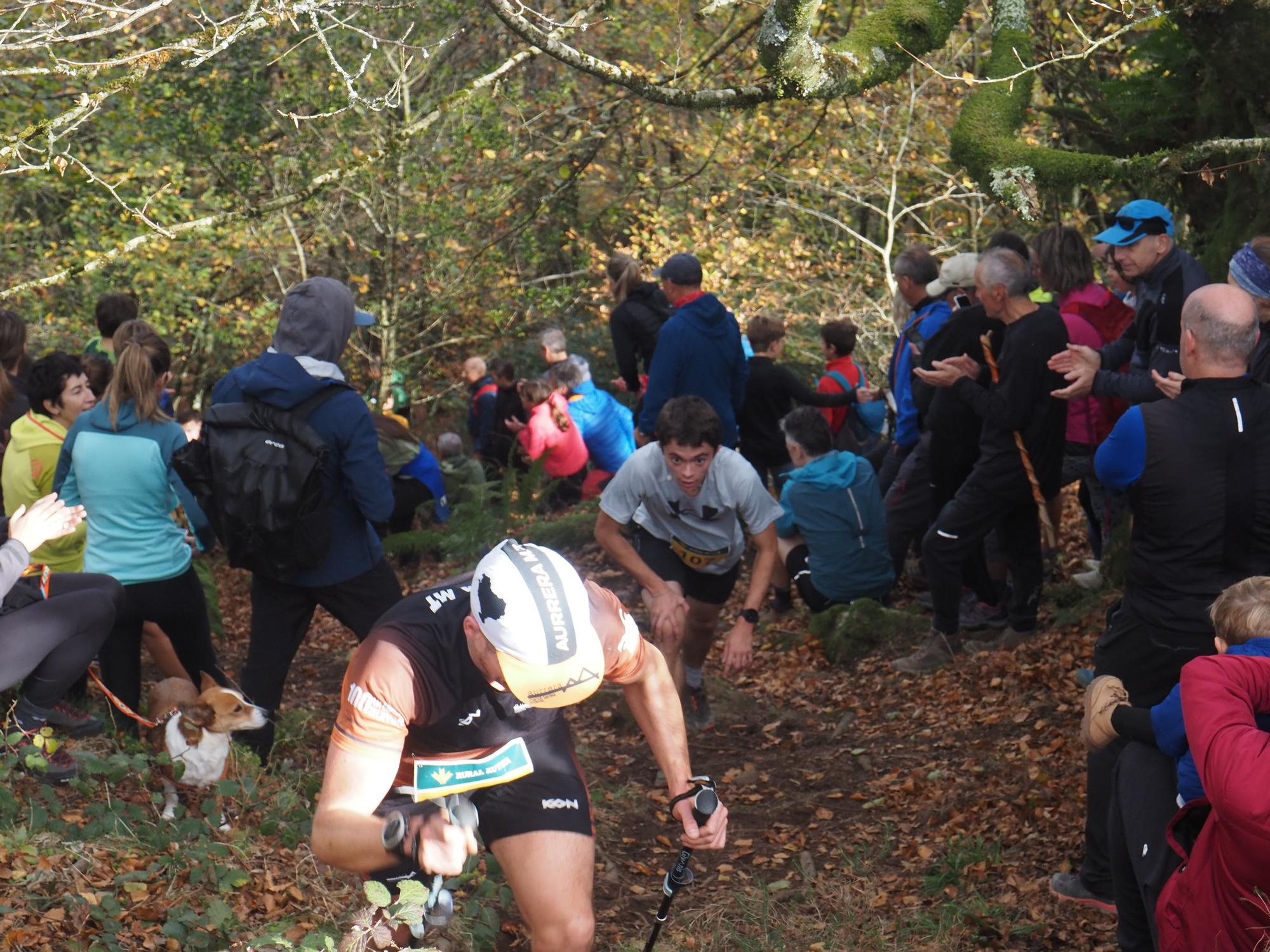 La llegada de los corredores a Karakate, en imágenes