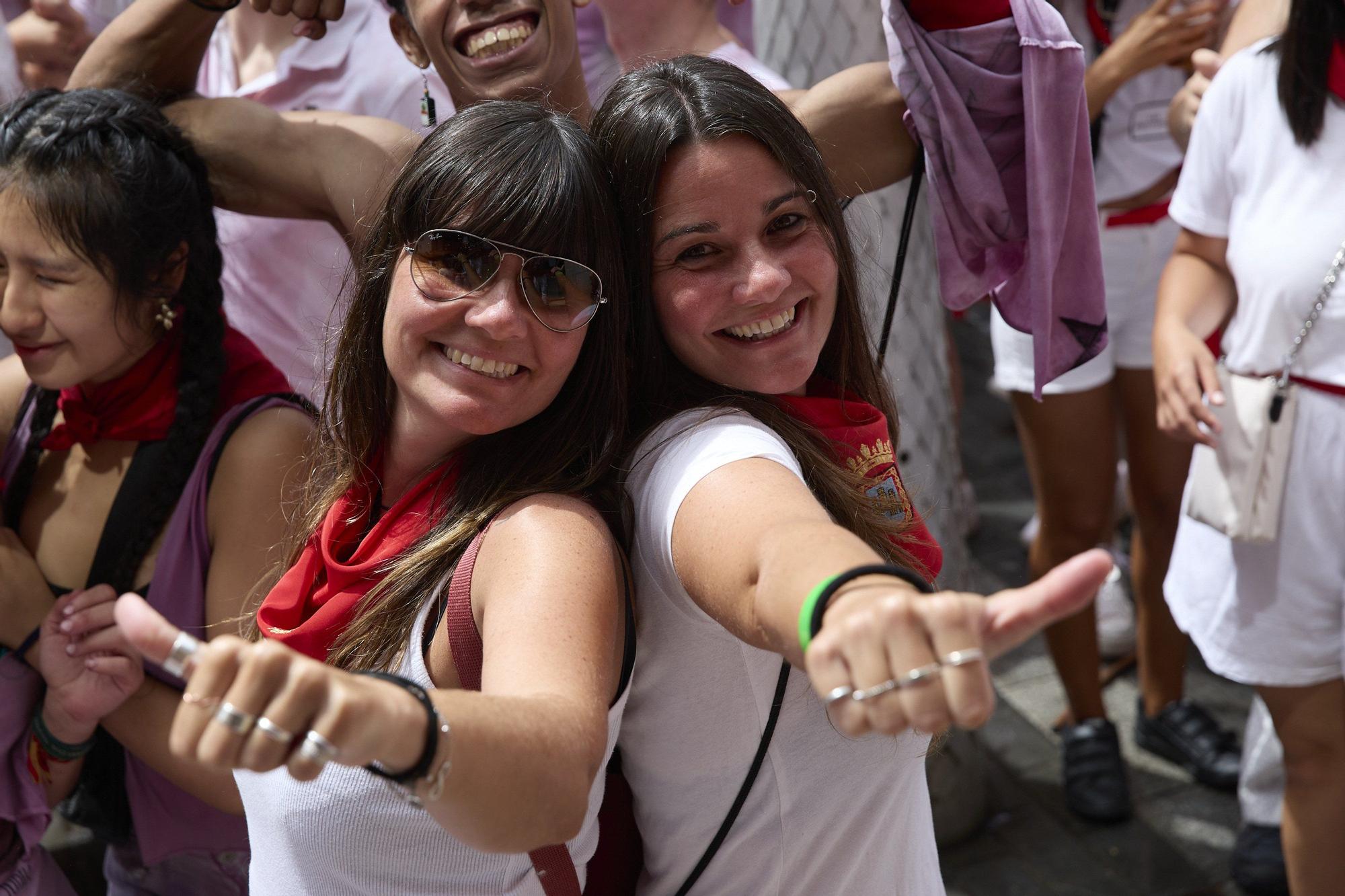 Fotos del cohete de las fiestas de Tudela 2025