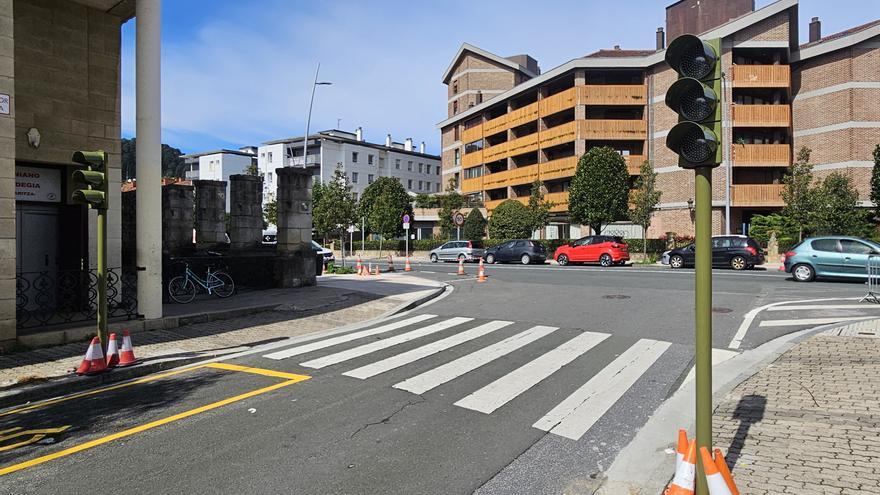 Este lunes Zarautz cambia el sentido de calles clave y estrena su primera zona de coexistencia