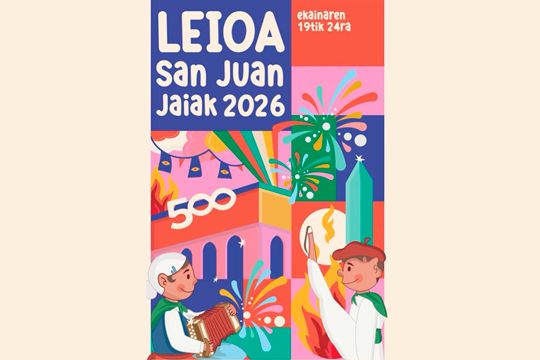 Fiestas de Leioa el 19 de junio al 24 de junio