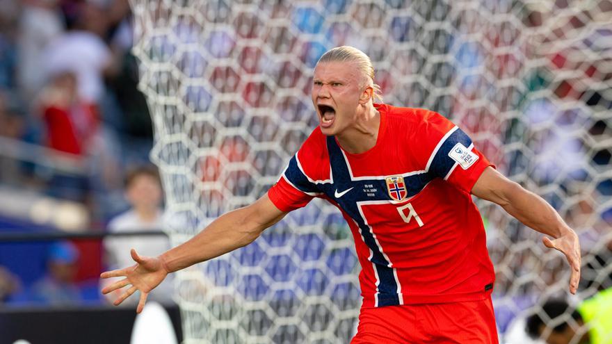 Los goles de Haaland generaron ondas sísmicas en Noruega