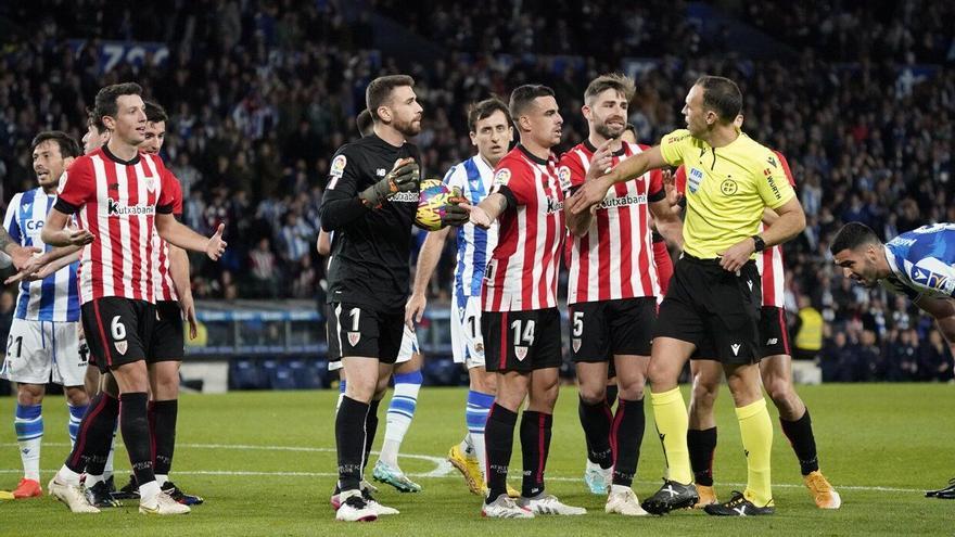 El Comité de Competición considera que no hubo &quot;error arbitral&quot; en el penalti de Yeray sobre Kubo