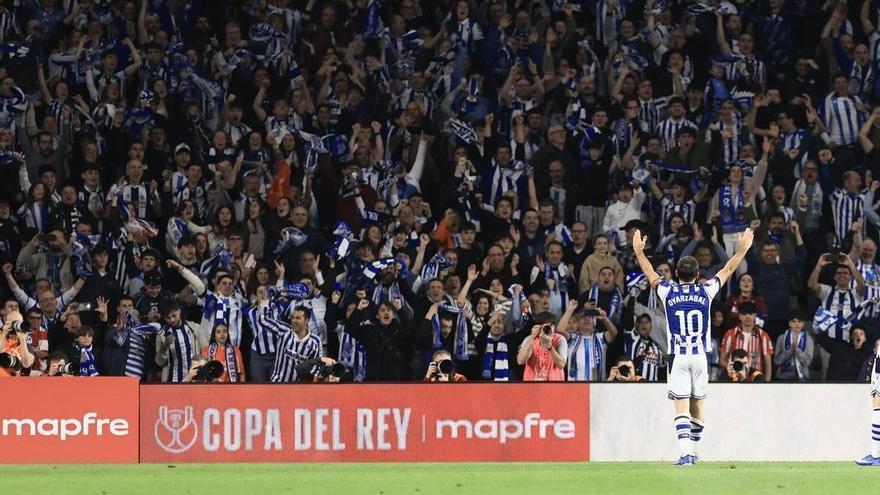 La Real, a la final de Copa: la prensa celebra "el Día grande de Gipuzkoa"