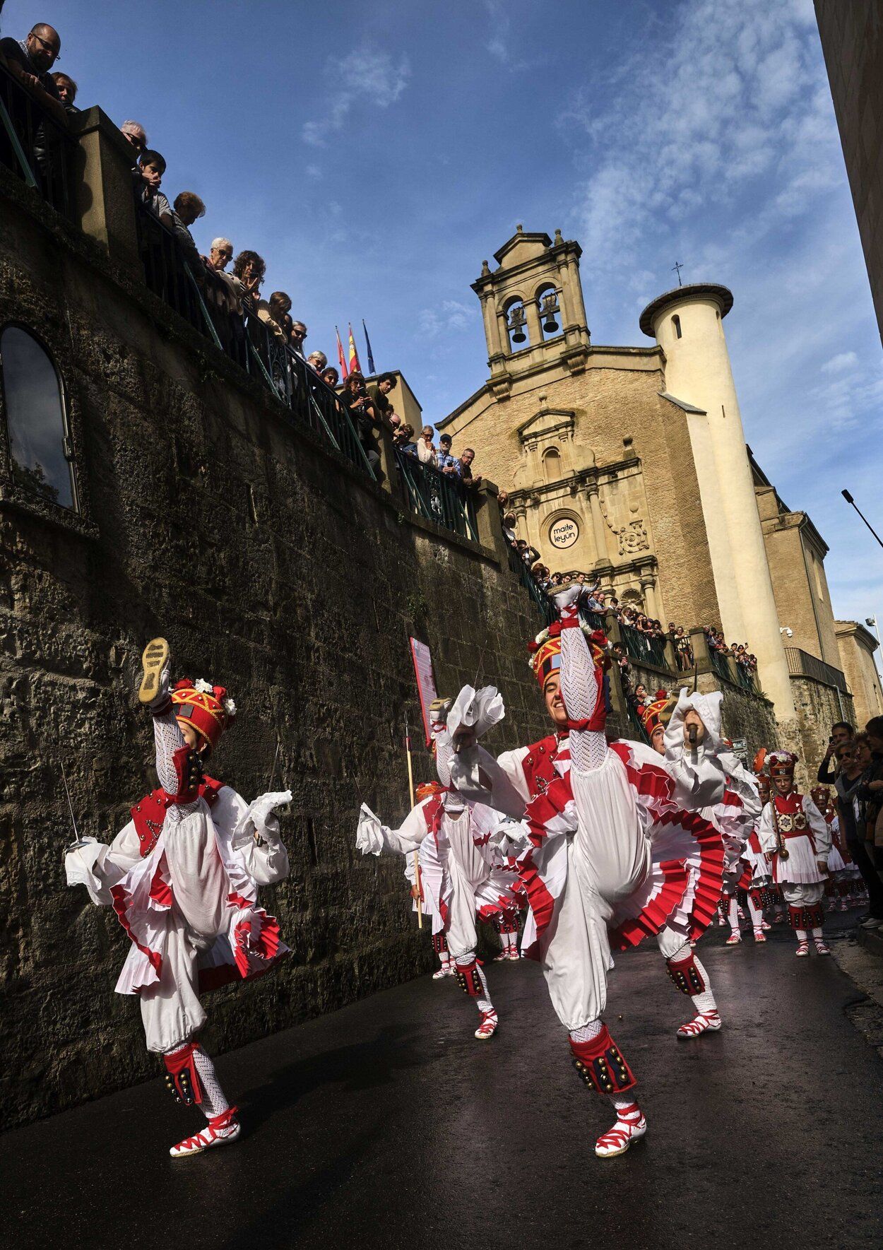Fotos de la procesión de San Fermín Txikito
