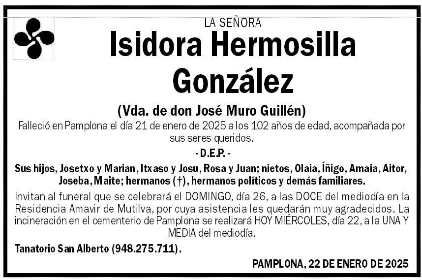 Isidora Hermosilla González