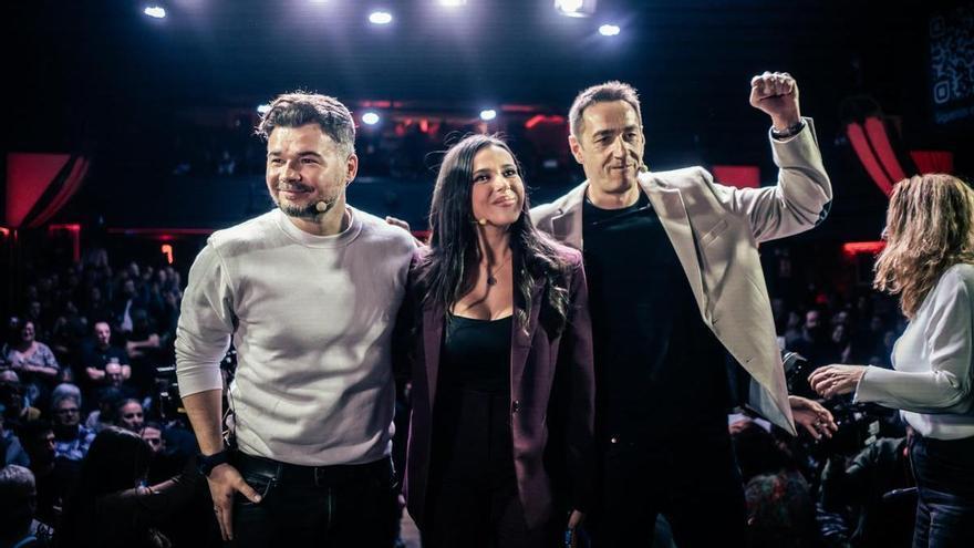 Rufián no logra reclutar a nadie a su plan y solo recibe buenas palabras