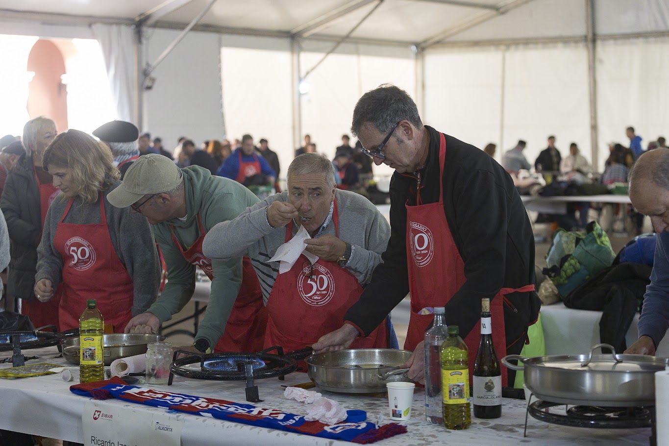 El mejor bacalao de Eibar tiene el sello de la cuadrilla "Turuntun"