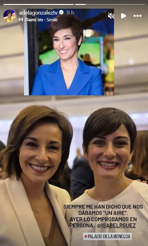 Adela González con Isabel Rodríguez