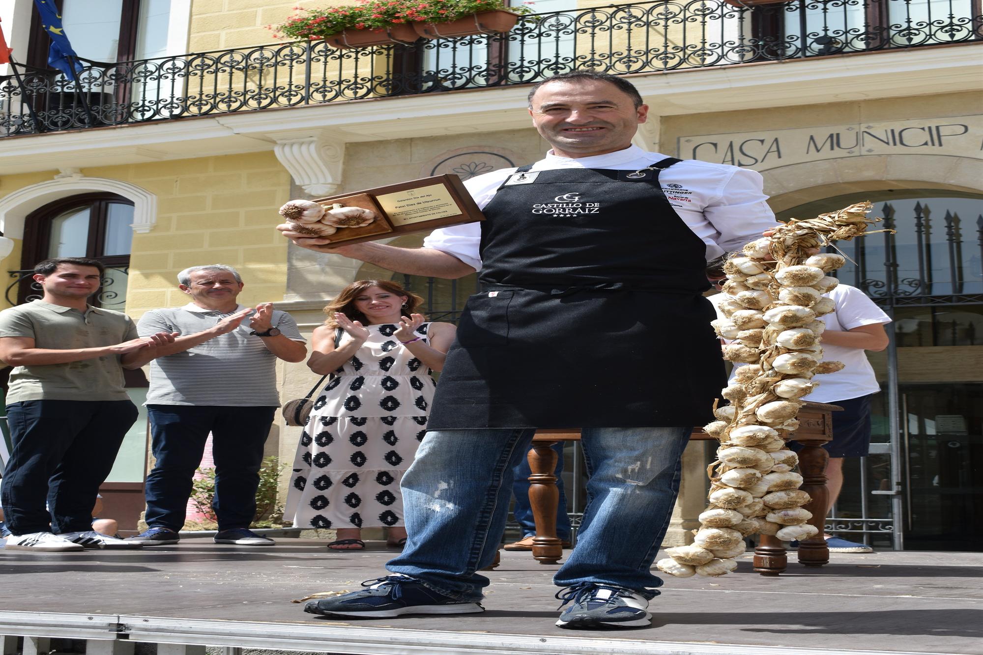 Falces celebra el XII Día del Ajo