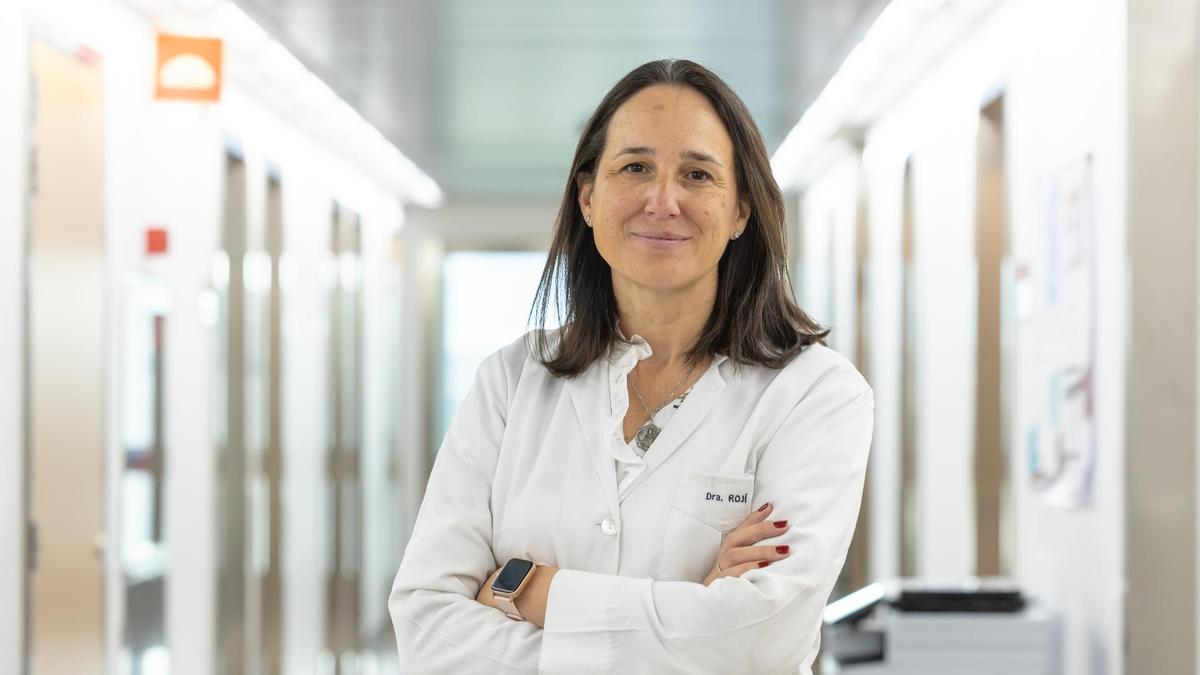 La Dra. Rocío Rojí, especialista del Servicio de Control de Síntomas y Medicina Paliativa de la Clínica Universidad de Navarra.