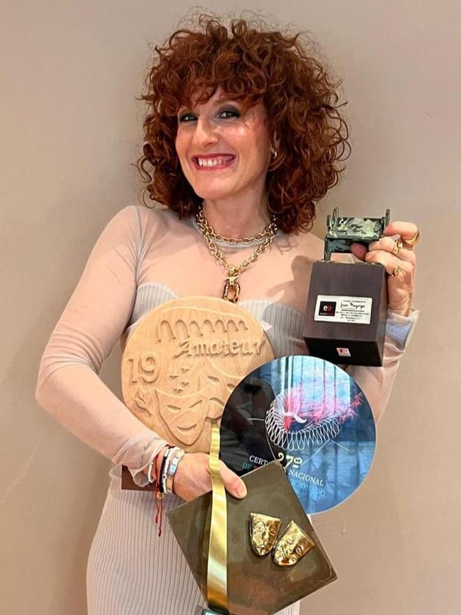 La actriz cirbonera Mónica Garbayo