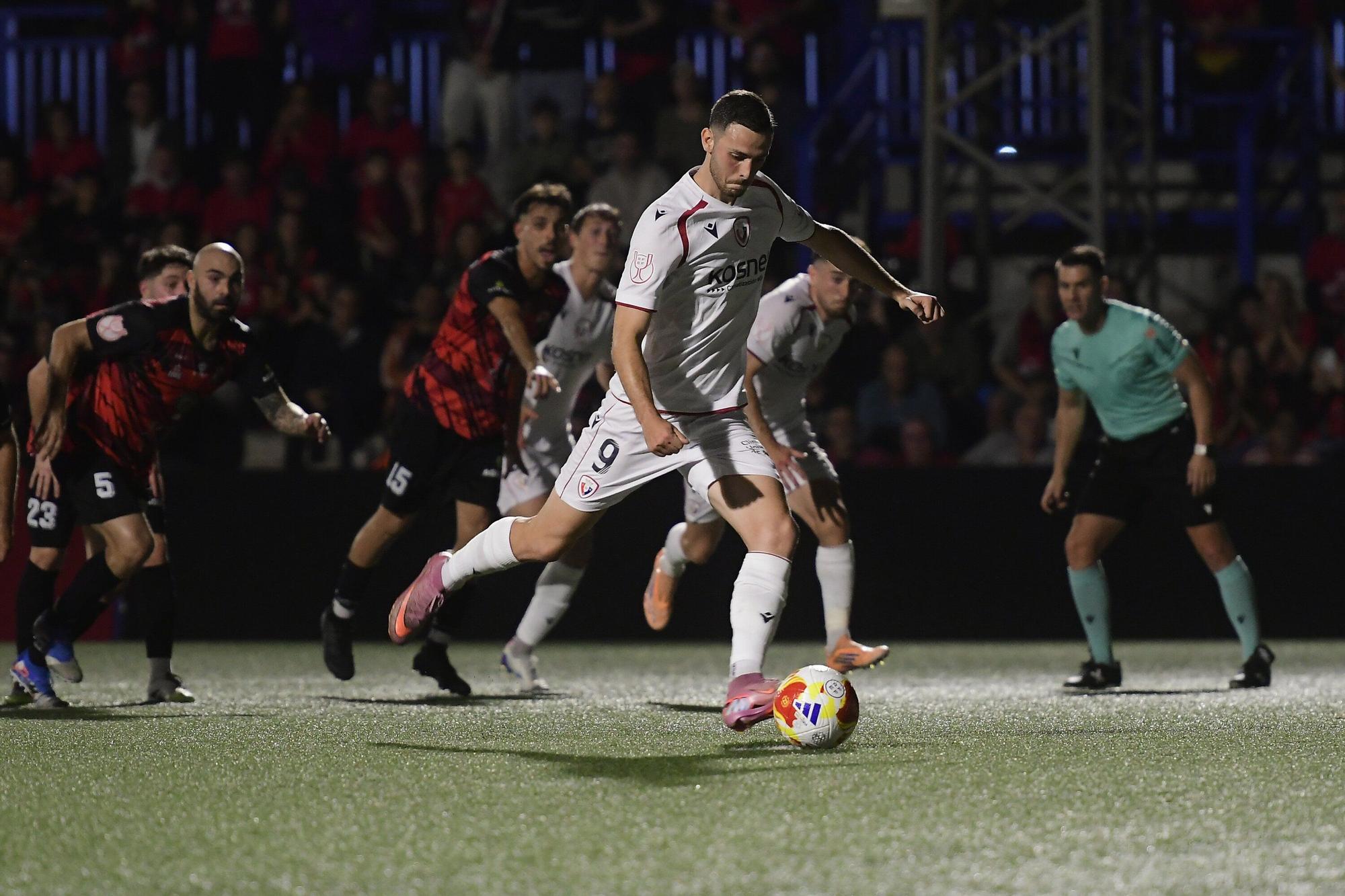 Fotos del partido de Copa del Rey Sant Jordi-Osasuna