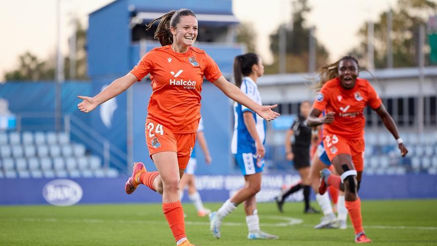 Liga F: La Real prolonga su buena racha ganando al Espanyol (2-3)