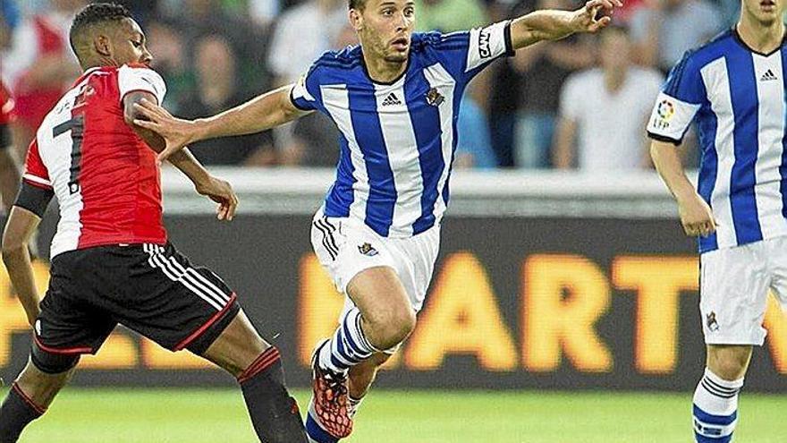 (1-0) El Feyenoord vence a la Real Sociedad en su gira holandesa