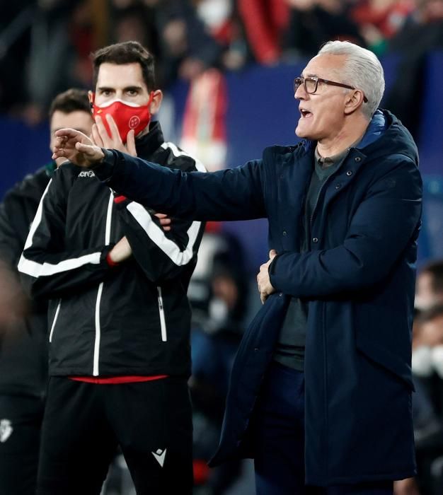 Imágenes del Osasuna-Athletic