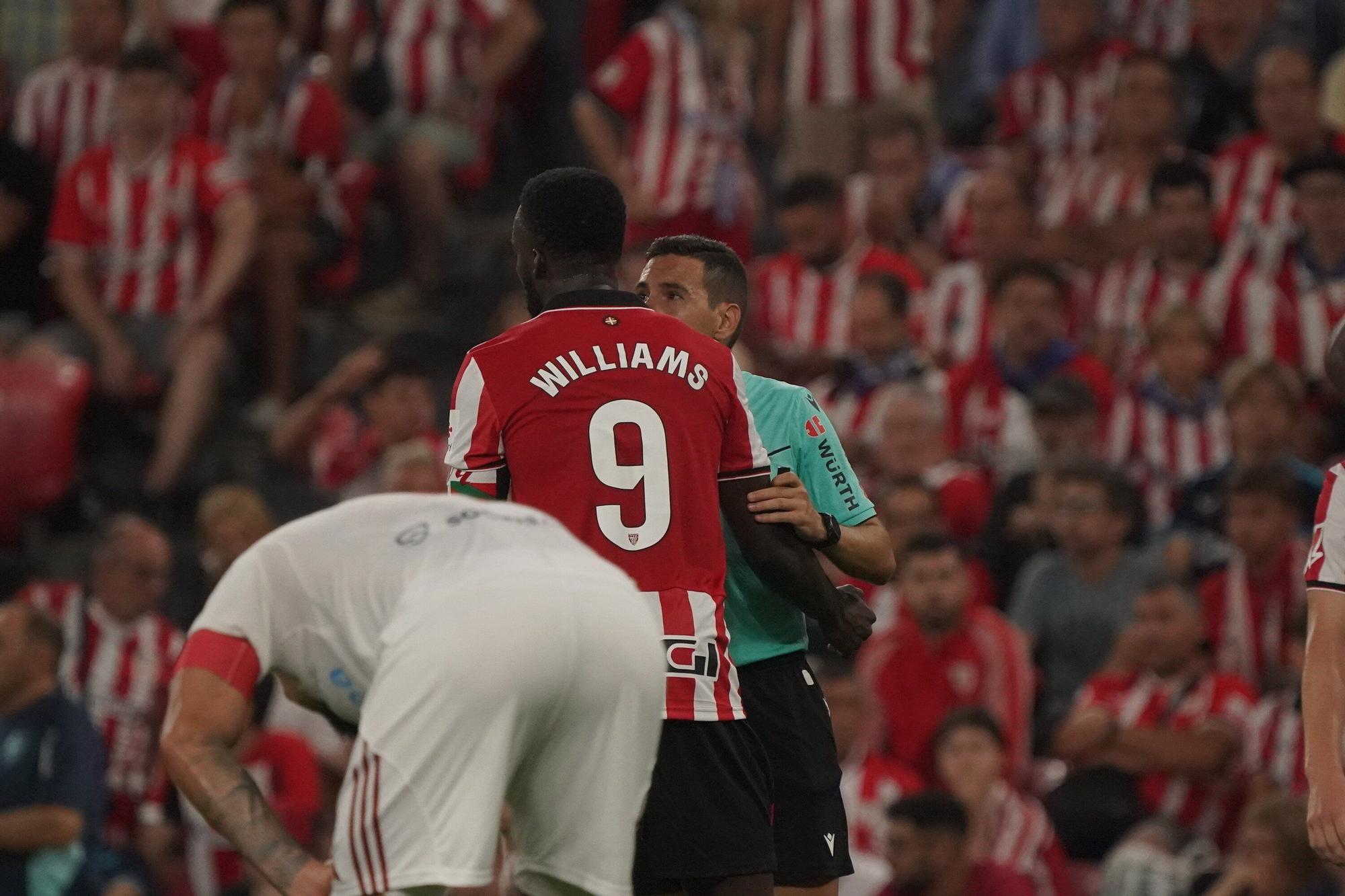 El Athletic-Sevilla, en imágenes
