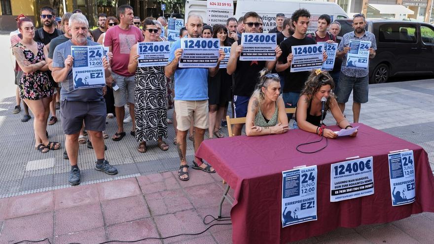 Multado con 12.400 euros el comité de huelga de la Rotxapea